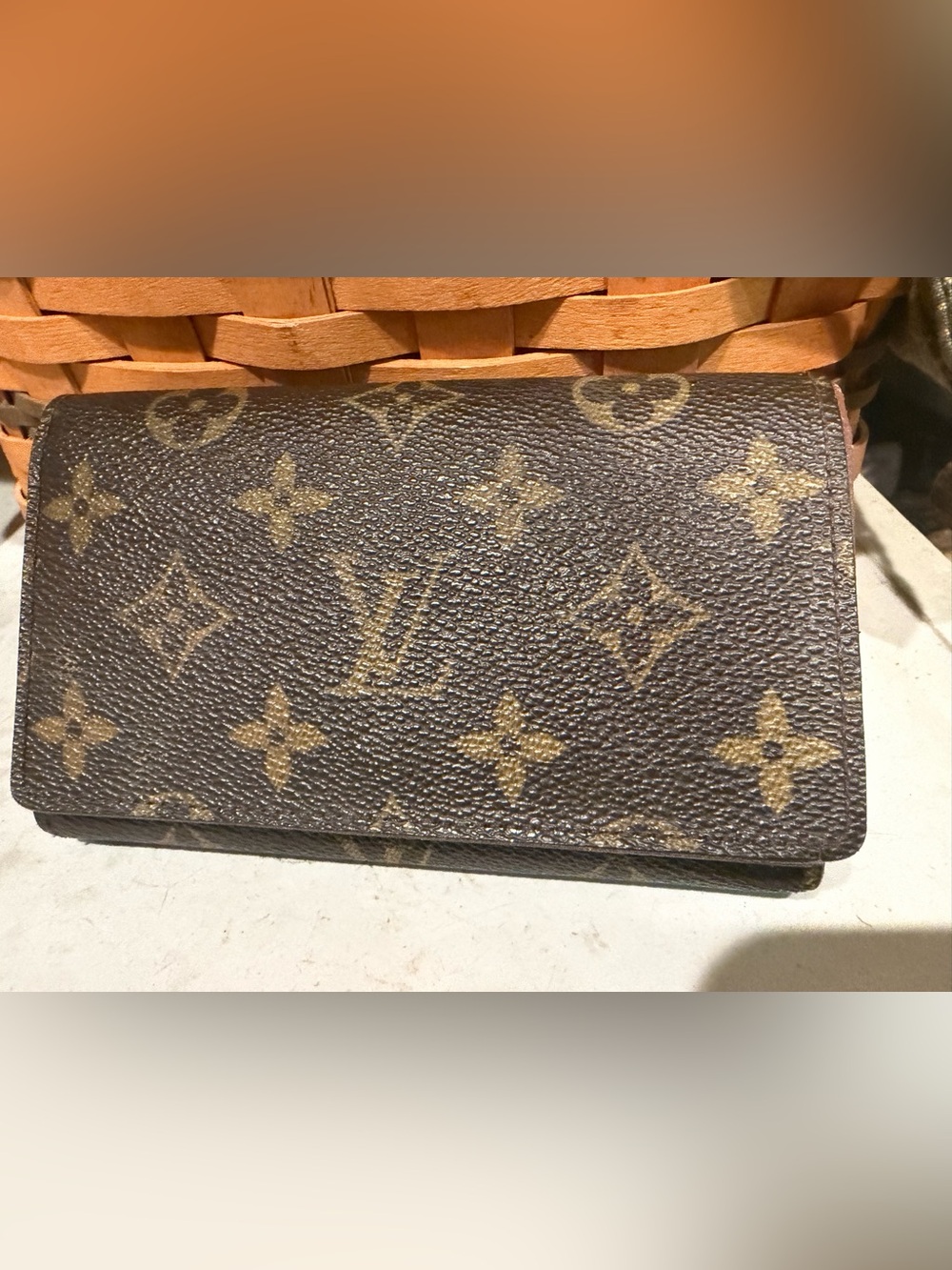 Louis Vuitton Monogram Canvas wallet